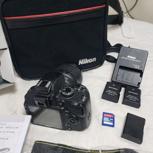 니콘 D3200 DSLR 카메라 18-55mm 렌즈 외 이미지