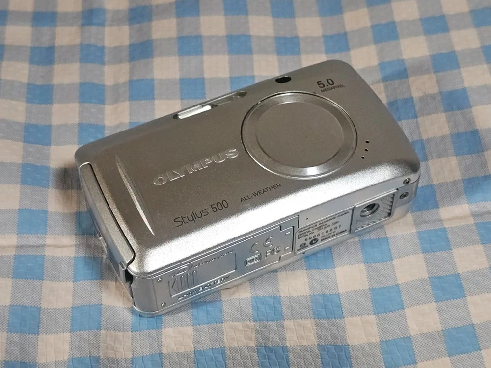 올림푸스 스타일러스 500 디지털 카메라 이미지