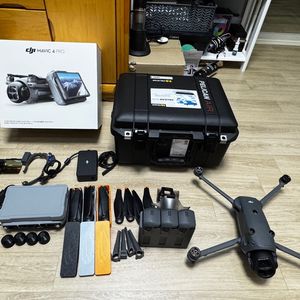 DJI 매빅 4 프로 크리에이터 콤보 드론 512G 판매합니다 이미지