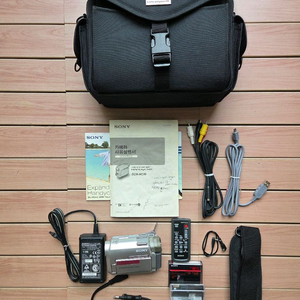 소니핸디캠 DCR HC-20 풀 셋 팝니다 이미지