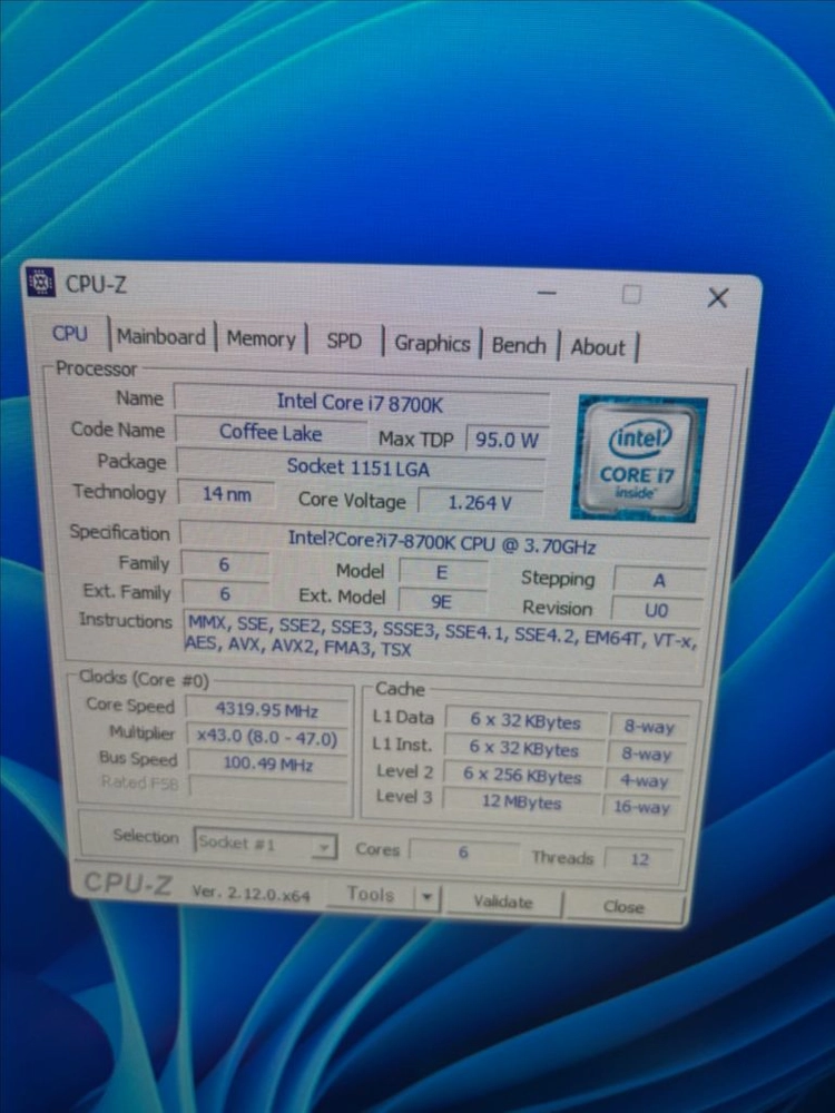 i7 8700k rtx 4060 게이밍 pc본체 팝니다 이미지