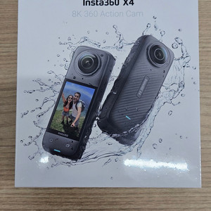 [미개봉] 인스타360 X4 360도 촬영 액션캠 블랙 판매합니다. 이미지