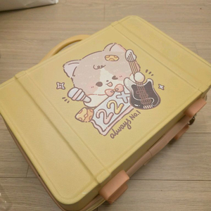 귀여운 고양이 캐릭터 14인치 레디백 이미지