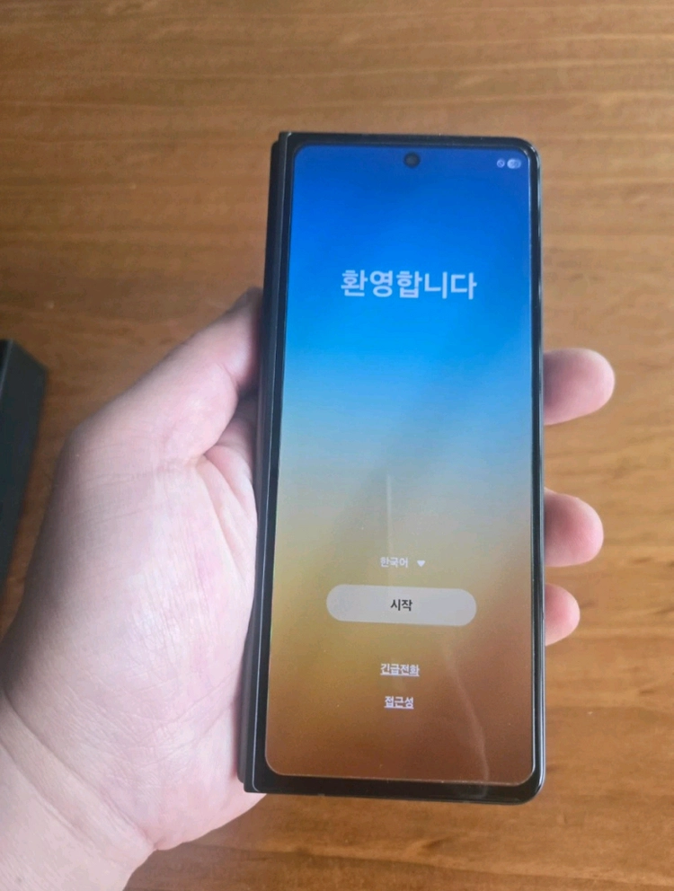 갤럭시z폴드5 그레이 1tb 이미지