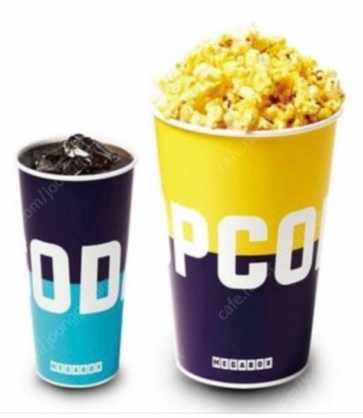 메가박스 팝콘r+콜라r 콤보 영화 예매 cgv 롯데시네마 이미지