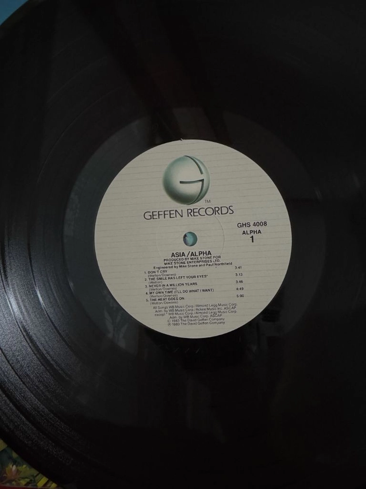 (팝록, 아시아 2집, 민트급)Asia Alpha LP 이미지