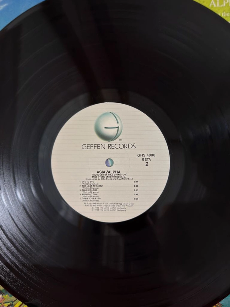 (팝록, 아시아 2집, 민트급)Asia Alpha LP 이미지