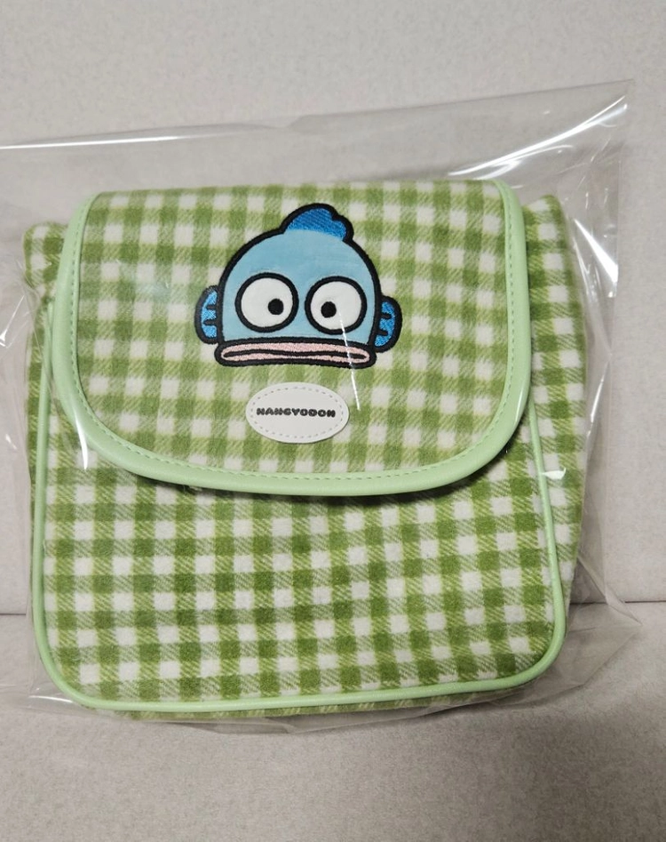 산리오 마이멜로디 한교동체크백팩 체크가방 이미지