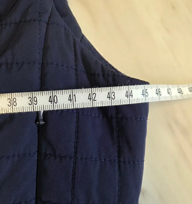 띠어리 네이비 퀼팅 다운 패딩 조끼 이미지