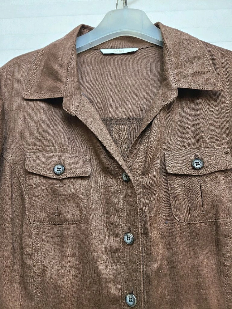 BCBG> 린넨100 롱원피스 이미지