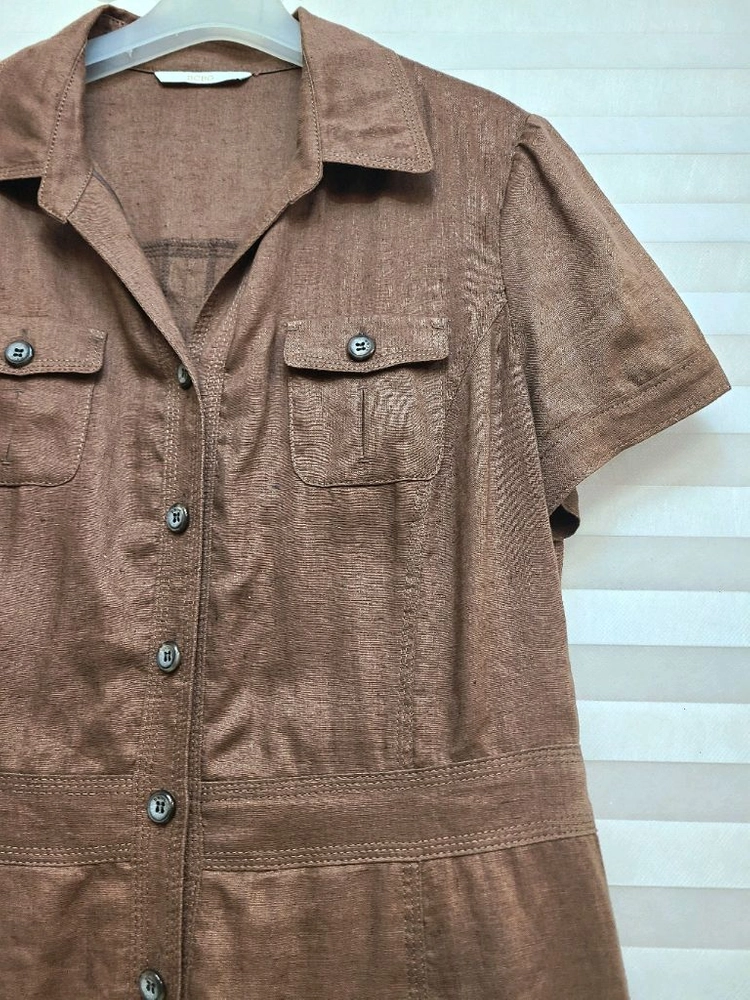 BCBG> 린넨100 롱원피스 이미지