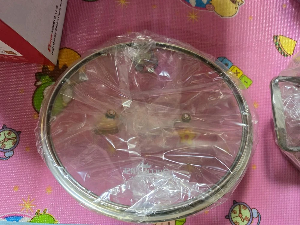 새상품-퀸센스 디유 스텐 2단 찜냄비 찜기 24cm(인덕션 사용가능) 이미지