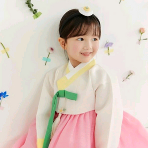 봄빛한복 제니 프리미엄 한복 2호(고급캉캉치마포함) 이미지