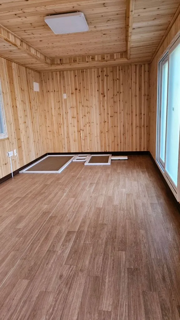 고급 3*7 체류형쉼터, 농막, 이동식주택, 컨테이너 1100만원 (큰창문 1200만원) 이미지