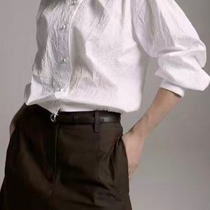 오브ㅈ ㅔ 블라우스 화이트 이미지