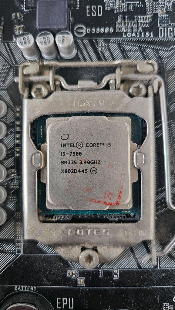 인텔 CPU I5 7500 중고 판매 이미지