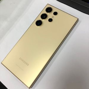 갤럭시 S24울트라 256GB 골드 U+ 무잔상 중고폰 메인폰 214323 이미지