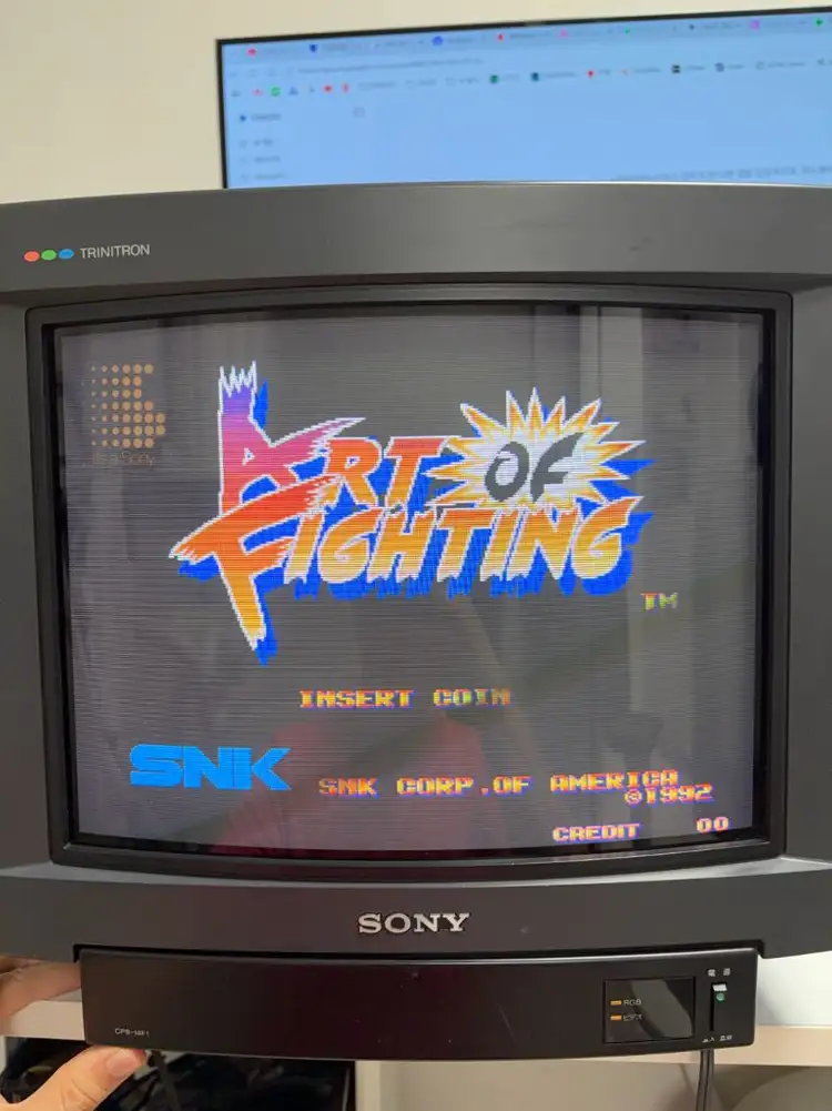소니 트리니트론 CPS-14F1 CRT 브라운관 모니터 이미지