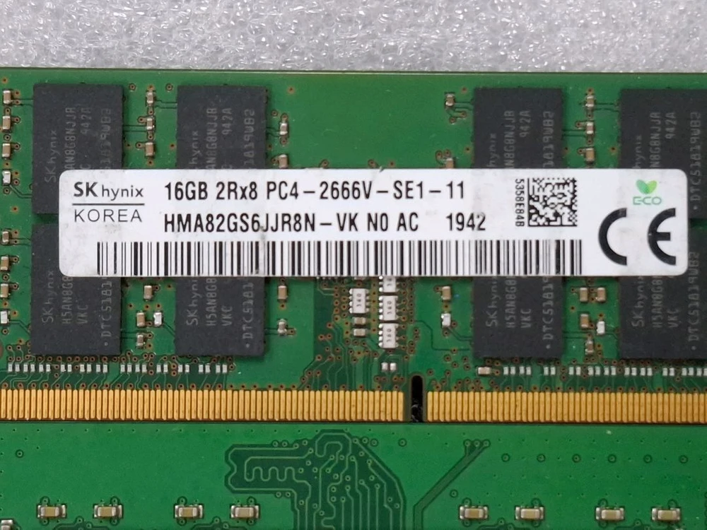 컴퓨터 노트북 메모리 DDR4 32GB (16GB 두종류 일괄) 이미지