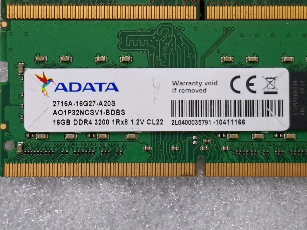 컴퓨터 노트북 메모리 DDR4 32GB (16GB 두종류 일괄) 이미지