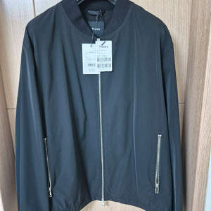 [XL]띠어리 23fw 파운데이션 트윌 시티 봄버 자켓 블랙 이미지
