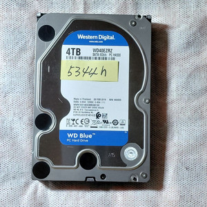 WD Blue HDD 4TB 5400/64M 3.5인치 이미지
