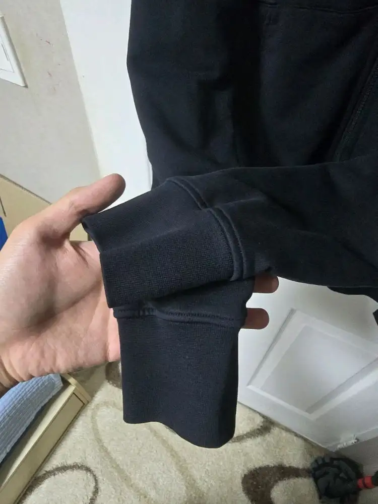 24FW 스톤아일랜드 블랙 후드집업 M 실착 5회 이미지