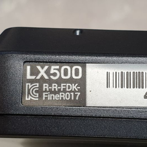 정비된 파인뷰 LX500 앞쪽 본체만. 이미지