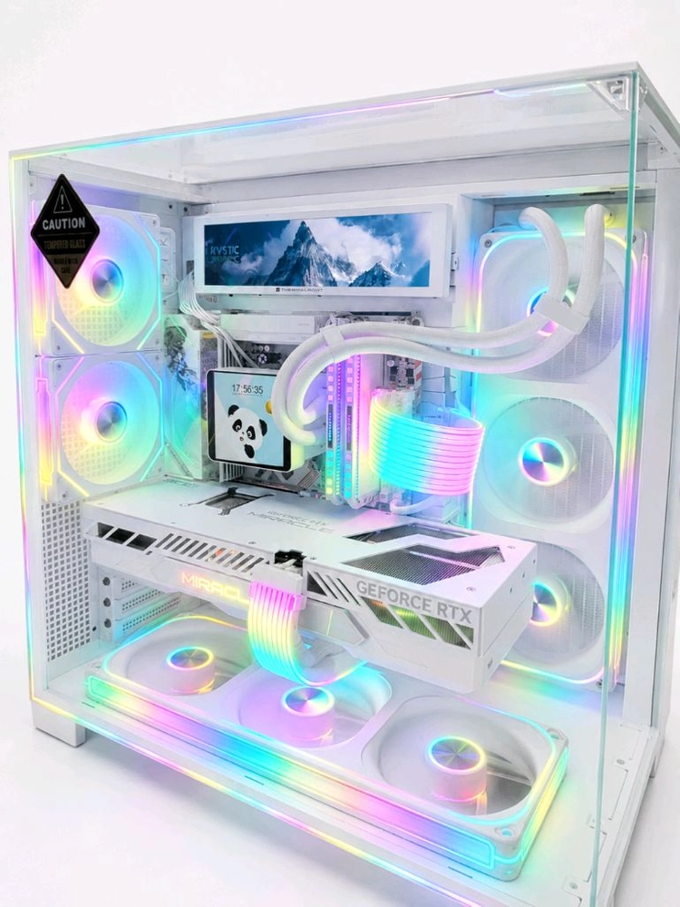 라이젠7 9800X3D RTX5080 신품화이트 본체 팝니다 이미지