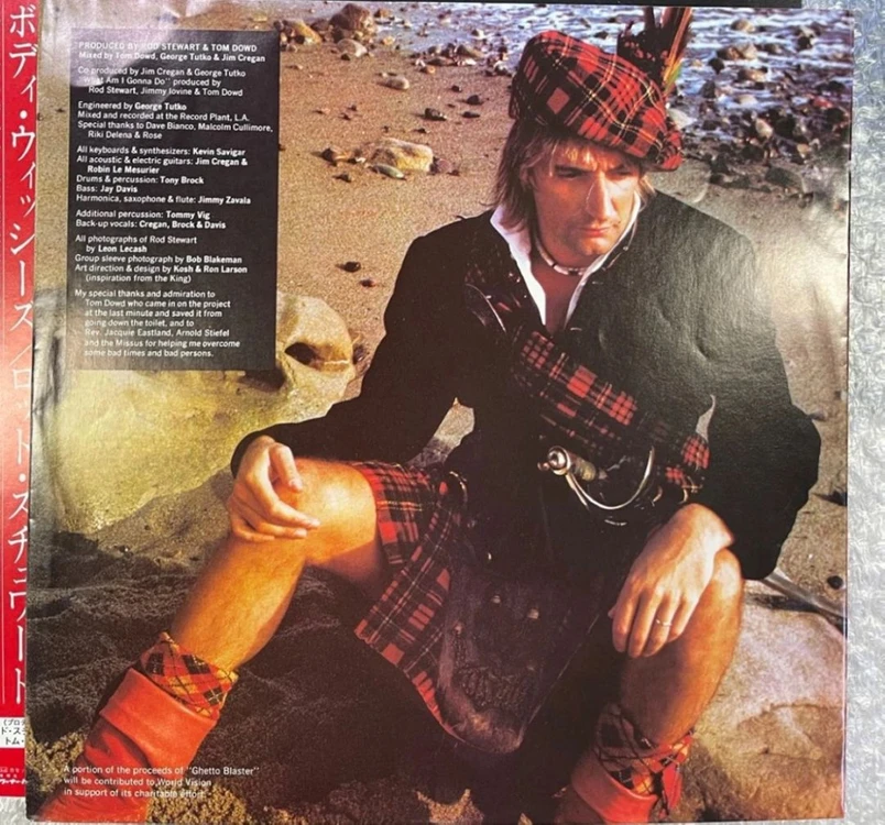 Rod Stewart / Body Wishes 엘피 이미지