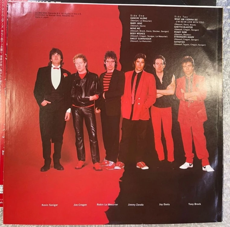 Rod Stewart / Body Wishes 엘피 이미지