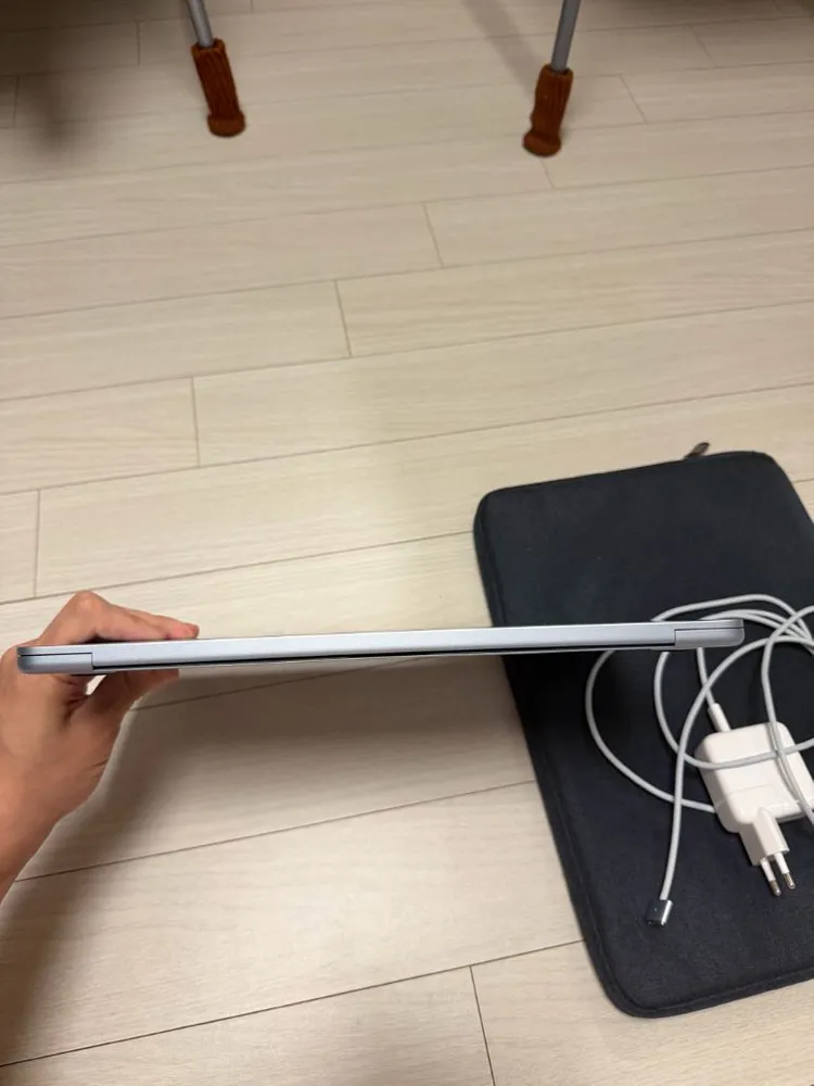 S급 ) 맥북 에어 M5 13인치 16gb 512ssd 스카이블루 이미지