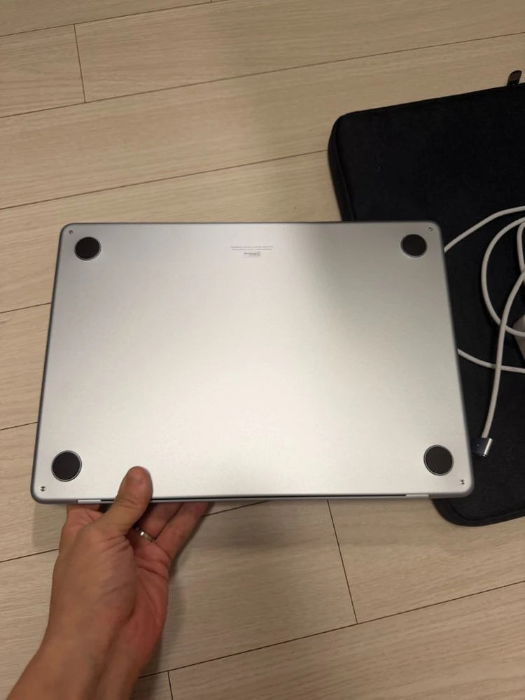 S급 ) 맥북 에어 M5 13인치 16gb 512ssd 스카이블루 이미지
