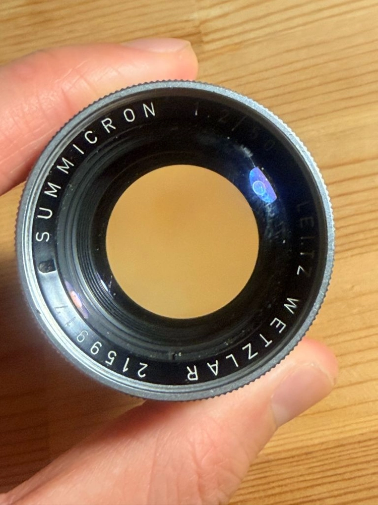 마지막가격-구매당시가격 그대로) 라이카 주미크론 50mm f2 리지드 후기형 이미지
