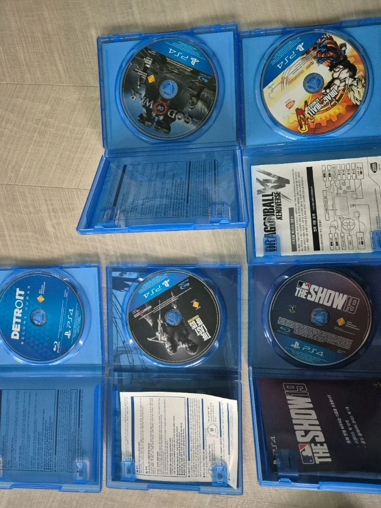 PS4 플스4 게임 타이틀 13개 일괄 판매 이미지
