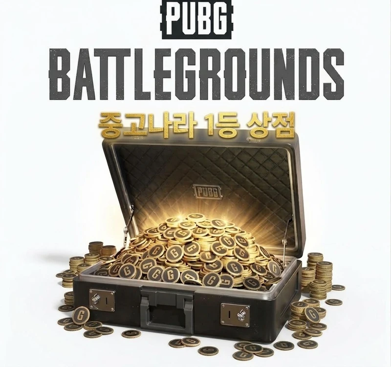 (실시간가격반영)배그 정품 코인 11200g - 안심되는 중고거래