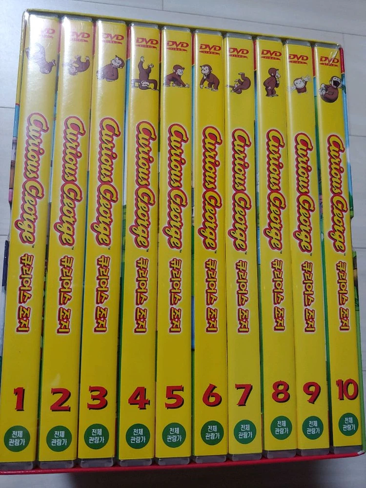 큐리어스 조지 DVD 이미지