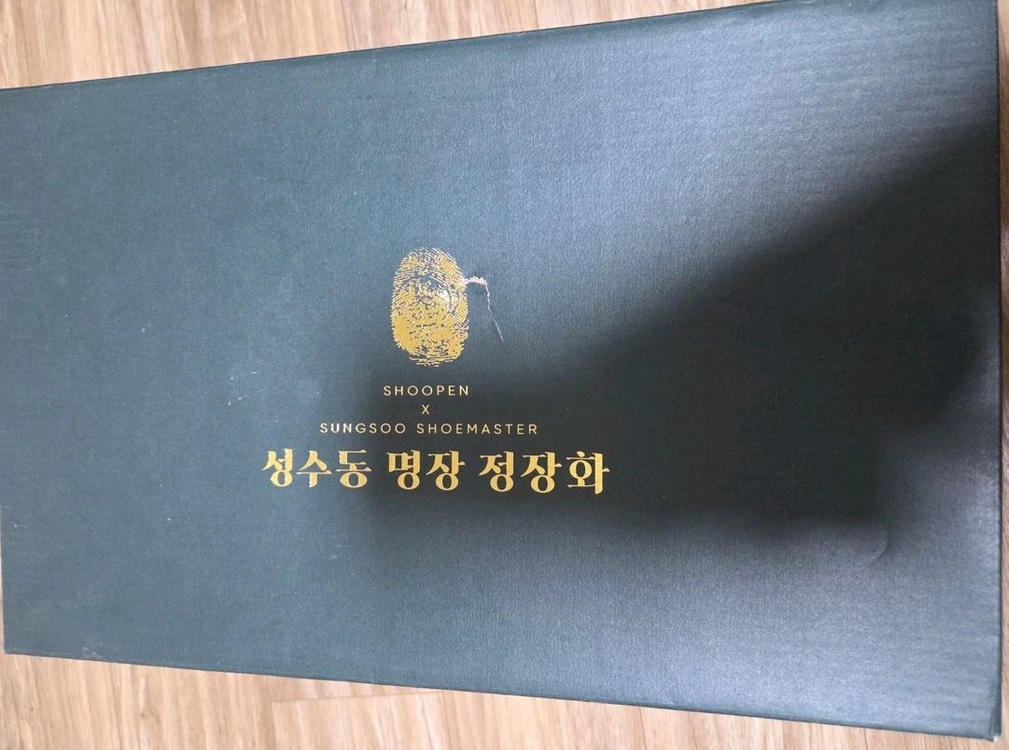 [미착용 제품] 슈펜 성수동 명장 구두 정장화 포인트 스트레이트팁 하이모 BYSM20A37 라이트 브라운 280 이미지