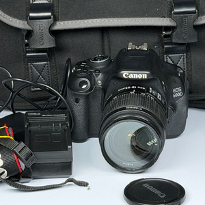 캐논 EOS 600D DSLR 카메라 이미지