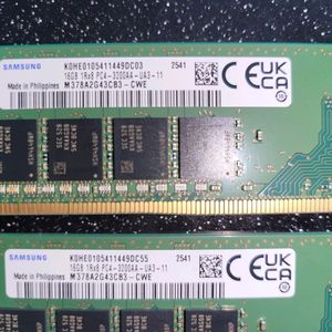 삼성 DDR4 PC4-25600 32GB (16GB X 2) 이미지