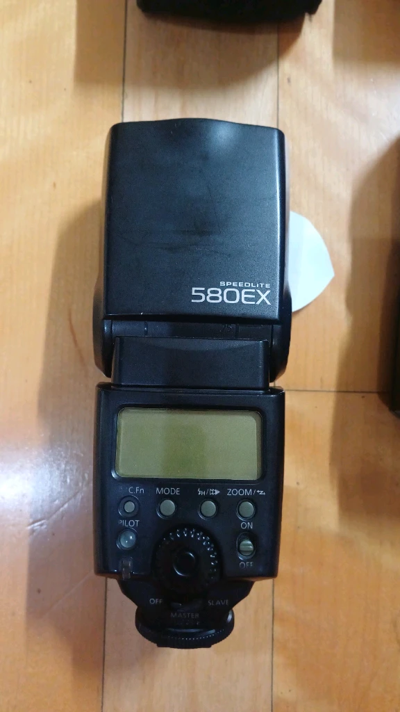 캐논 스트로보 플래시 2개 580ex 430ex 이미지