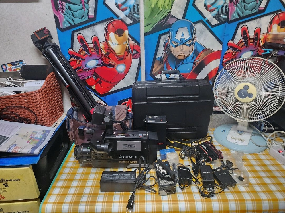 부품용 히다찌 캠코더 1988년 이미지