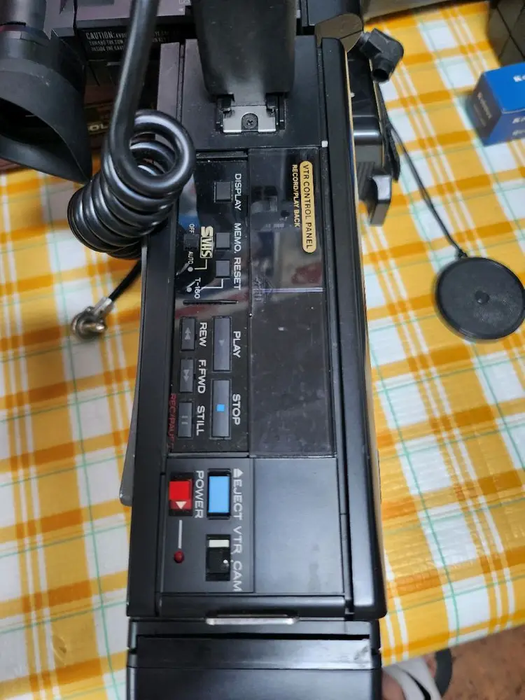 부품용 히다찌 캠코더 1988년 이미지