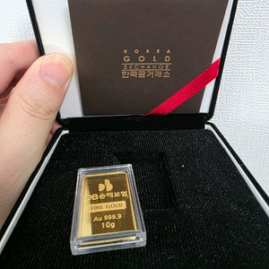 순금 골드바 10g(2.66돈) 이미지