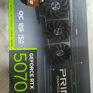 ASUS PRIME GeForce RTX 5070 OC Edition 12GB 이미지