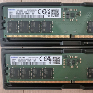 삼성 DDR5 16GB 메모리 2개 세트 새상품 이미지