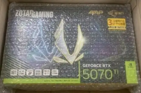 조텍 rtx5070ti amp 미개봉 판매 - 안심되는 중고거래