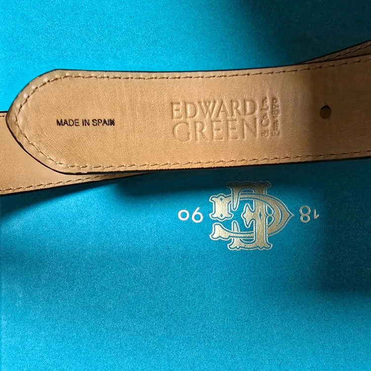 Edward Green 에드워드그린 벨트 블랙 100 이미지