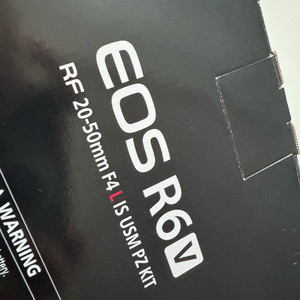 캐논 R6V RF 20-50 PZ 렌즈 키트 + 스몰리그 케이지 민트급 이미지