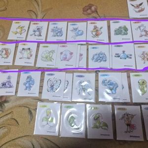 판매 30주년 시즌5 아트웍 1세대 띠부씰 띠부띠부씰 포켓몬 라이츄 이미지